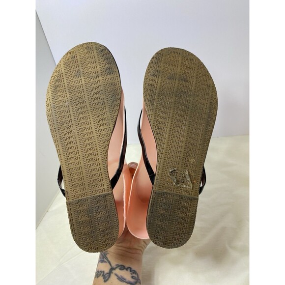 Easy spirit black flip-flops  basic 6.5 M - Picture 4 of 7